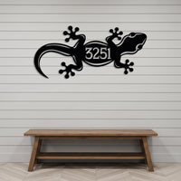 Gecko Address Sign