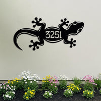 Gecko Address Sign