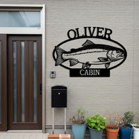 Fishing Cabin Sign