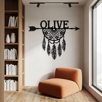 Custom Dreamcatcher Metal Sign
