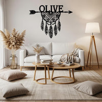 Custom Dreamcatcher Metal Sign