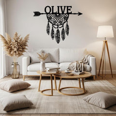 Custom Dreamcatcher Metal Sign
