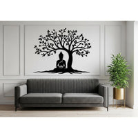 Zen Buddha Metal Wall Art