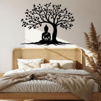 Zen Buddha Metal Wall Art