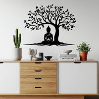 Zen Buddha Metal Wall Art