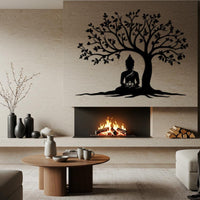 Zen Buddha Metal Wall Art