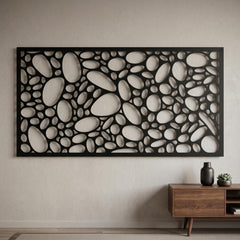 Pebble Metal Wall Decor