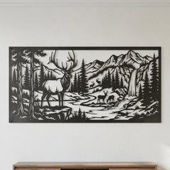 Elk Metal Wall Decor