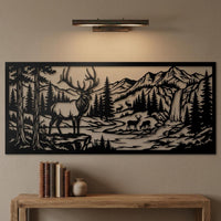 Elk Metal Wall Decor