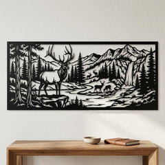Elk Metal Wall Decor