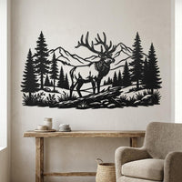 Elk Metal Wall Decor