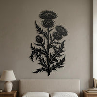 Thistle Metal Wall Decor