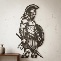 Spartan Metal Wall Decor