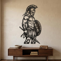 Spartan Metal Wall Decor