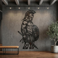 Spartan Metal Wall Decor