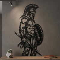 Spartan Metal Wall Decor