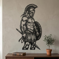 Spartan Metal Wall Decor