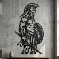 Spartan Metal Wall Decor