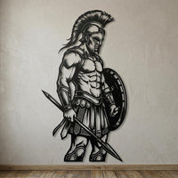 Spartan Metal Wall Decor