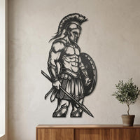 Spartan Metal Wall Decor
