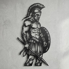 Spartan Metal Wall Decor