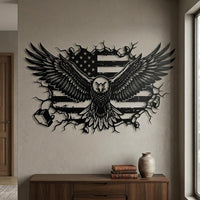 American Eagle Metal Wall Art