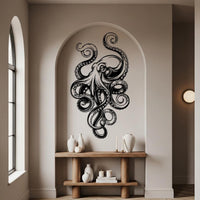 Octopus Metal Wall Art