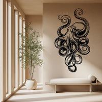 Octopus Metal Wall Art
