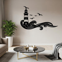 Lighthouse Metal Wall Art