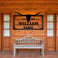 Custom Farm Name Sign