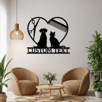 Custom Pet Groomer Sign