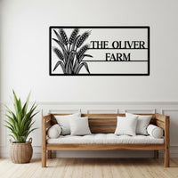 Custom Farm Metal Sign