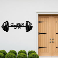 Custom Gym Metal Sign