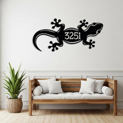 Gecko Address Sign