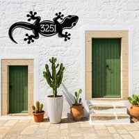 Gecko Address Sign