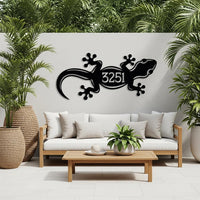 Gecko Address Sign