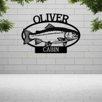 Fishing Cabin Sign
