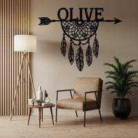 Custom Dreamcatcher Metal Sign