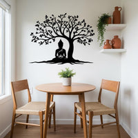 Zen Buddha Metal Wall Art