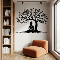 Zen Buddha Metal Wall Art