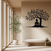Zen Buddha Metal Wall Art