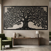 Majestic Tree Metal Wall Decor