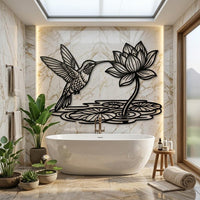 Hummingbird Metal Wall Decor