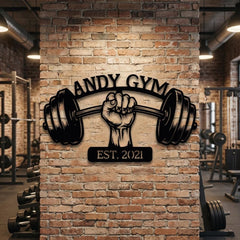 Personalized Gym Sign