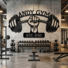 Personalized Gym Sign