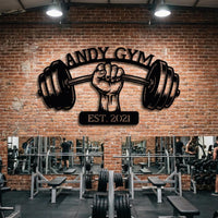 Personalized Gym Sign