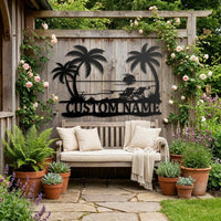 Personalized Beach House Sign