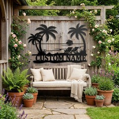 Personalized Beach House Sign