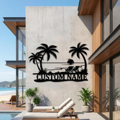 Personalized Beach House Sign