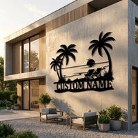 Personalized Beach House Sign